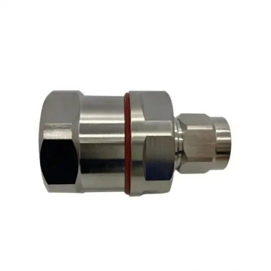 RF Adaptor N Male Leaky Feeder RF Connector for 1-1/4" Cable with Brass and Low PIM Good Quality