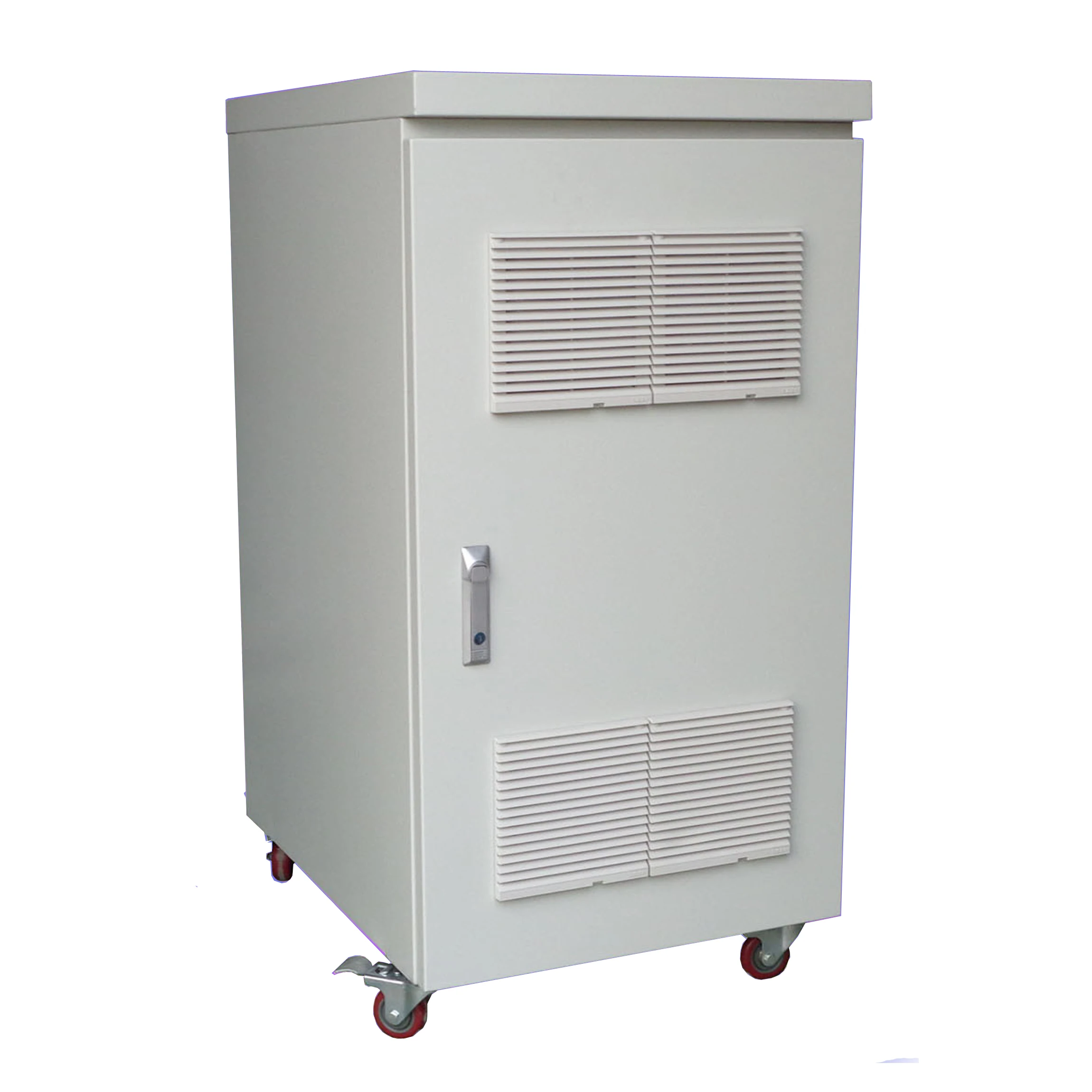 Outdoor Cabinet High Quality Fan Cooling 20U 19 Inch Indoor Outdoor Rack Mounted IP54 Galvanized Steel Powder Coated-boxintelecom