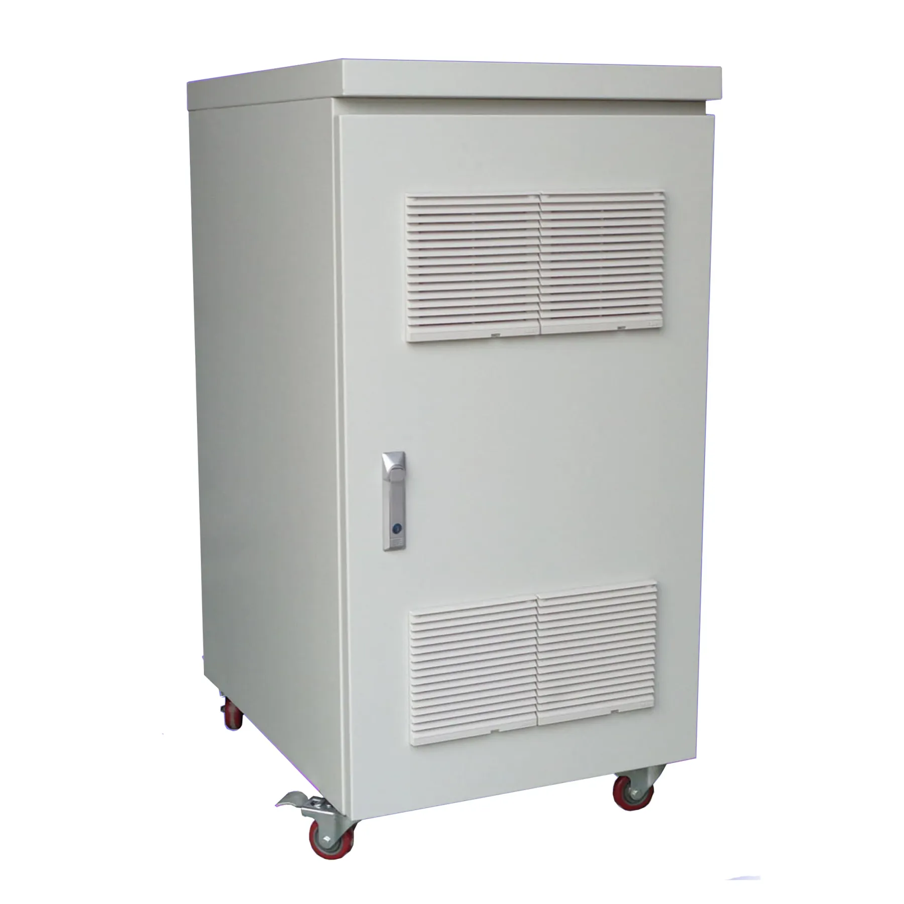 Outdoor Cabinet High Quality Fan Cooling 20U 19 Inch Indoor Outdoor Rack Mounted IP54 Galvanized Steel Powder Coated-boxintelecom