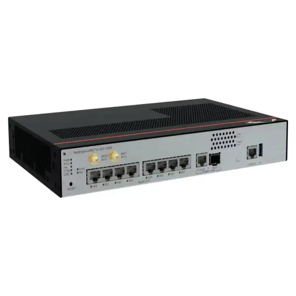 AR5710-S8T1XWE NetEngine AR5710-S Series Enterprise Router Feature-rich Gateway NAT ACL QoS IMIX SFP+ Electrical Combo 3