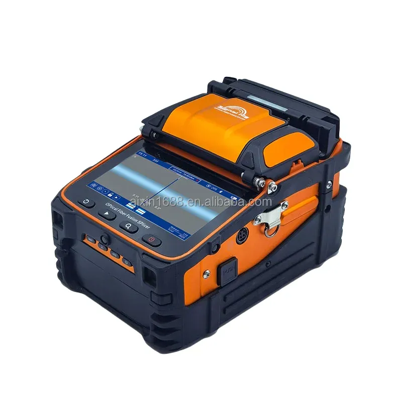 E Signal Fire Ai-9 Fiber Fusion Splicer for FTTH FTTB FTTX Networks 1 Year Warranty
