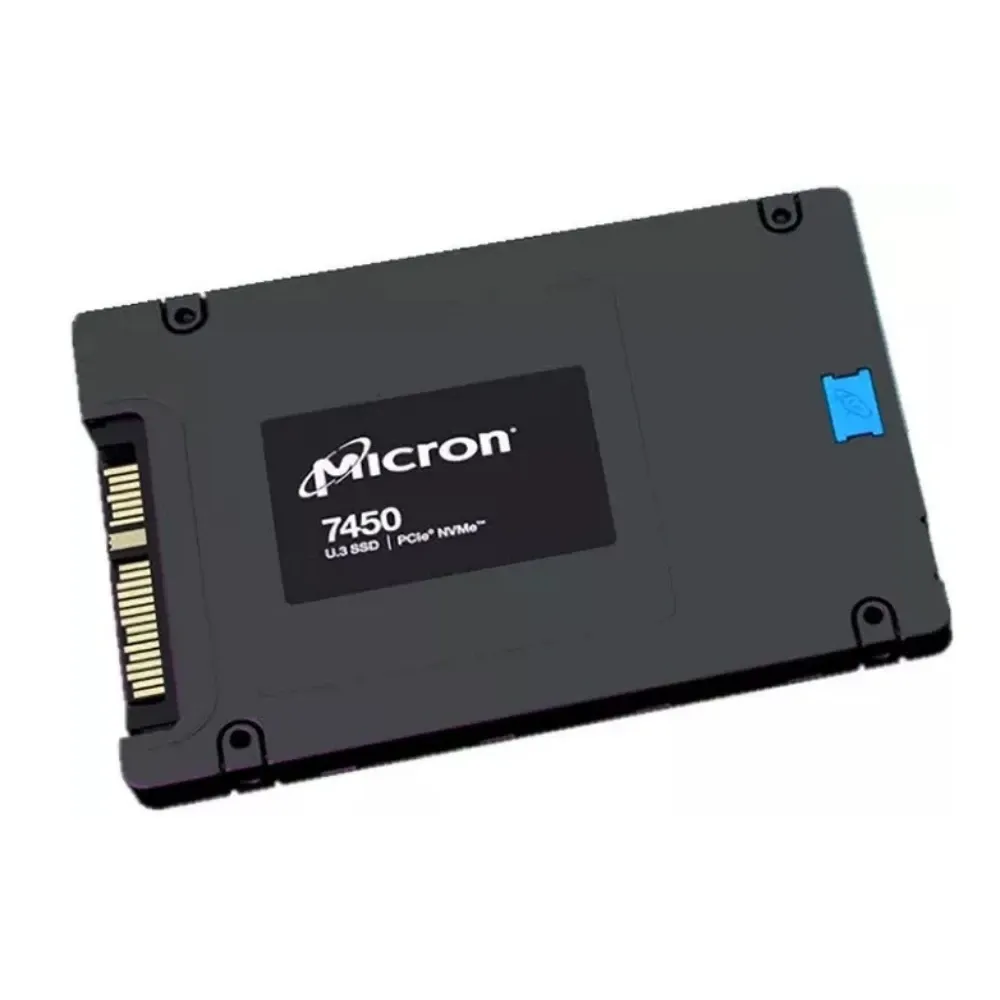 Hot Sale Lenovo Hard Drive Micron 2.5" U.3 7450 PRO 3.84TB Read Intensive NVMe PCle 4.0 X4 HS
