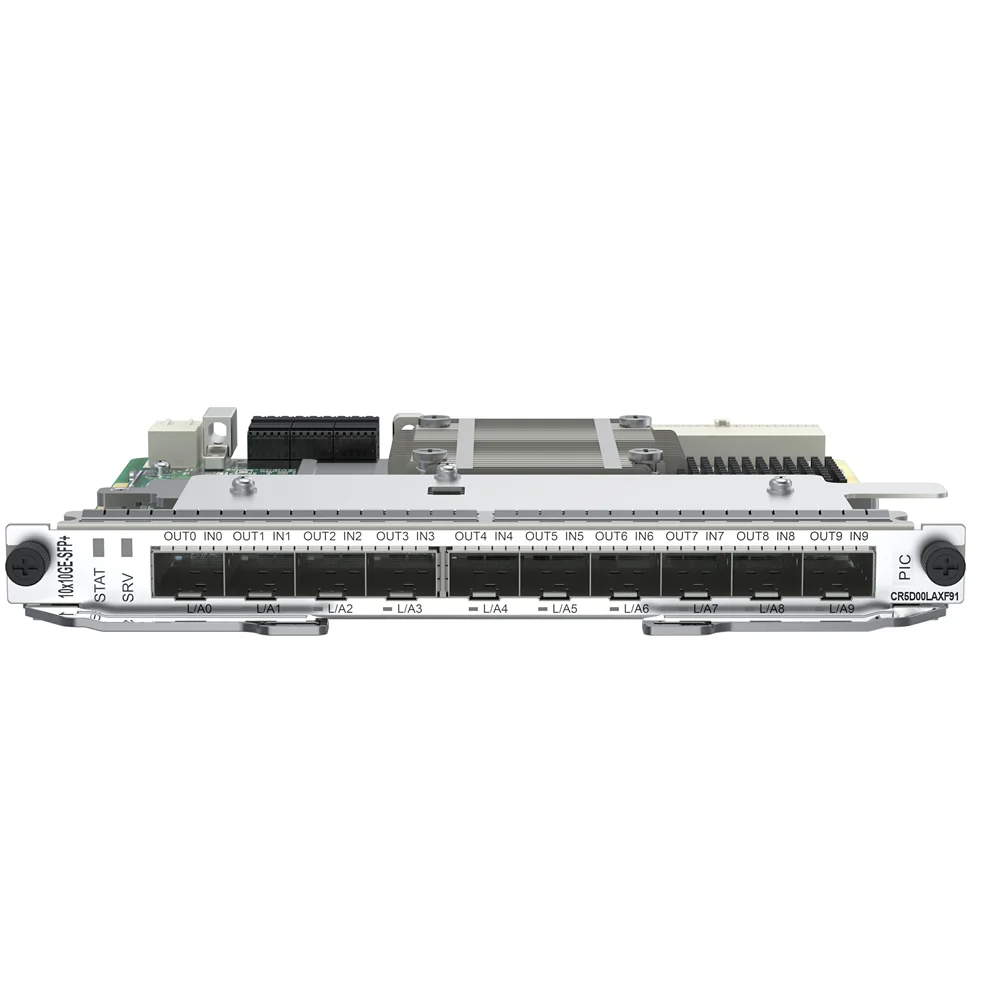 HW 10-Port 10GE/GE LAN/WAN-SFP+MACsec Physical Interface Card PIC CR5D00LAXF91 for NE8000 