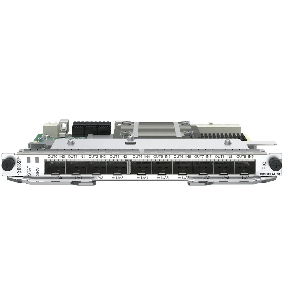 HW 10-Port 10GE/GE LAN/WAN-SFP+MACsec Physical Interface Card PIC CR5D00LAXF91 for NE8000 