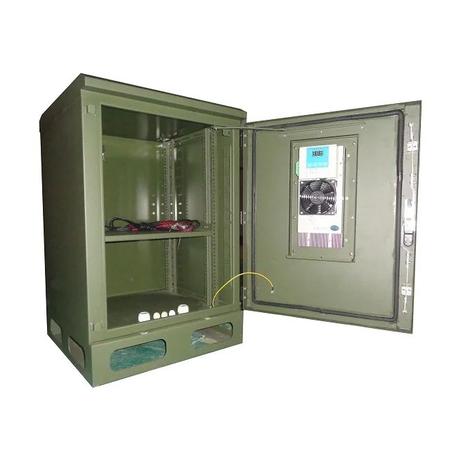 Factory-Produced IP55 Level Protection Metal Telecommunication Enclosure Outdoor Telecom Cabinet for Network Use