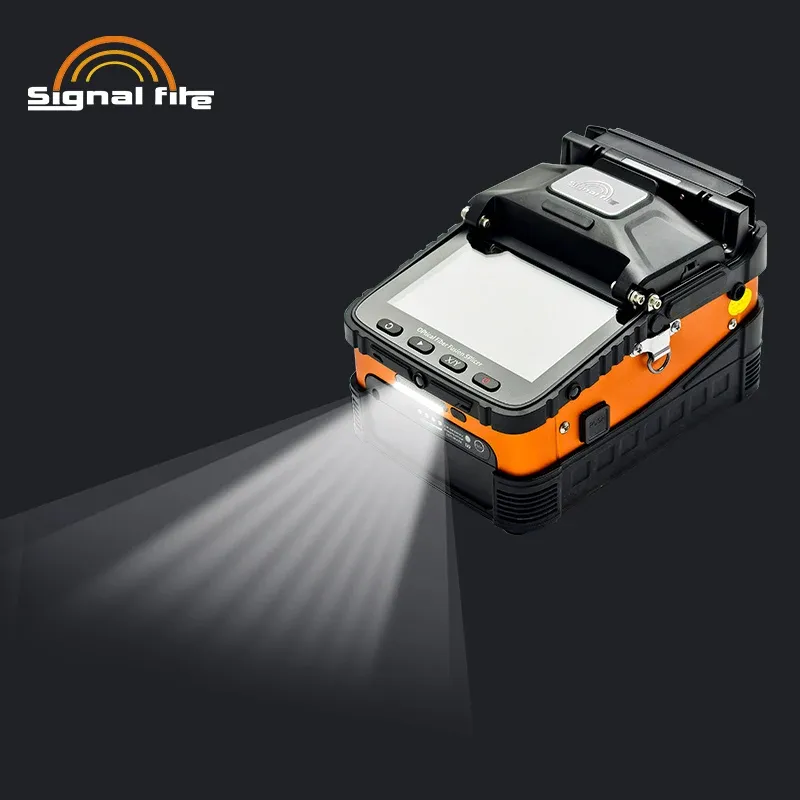 signal Fire AI-5 Fiber Fusion Splicer Six Motors  FTTH GPRS Optical Fiber Welding Machine Ai5 Pro Ai5pro fusion Splicer-boxintelecom
