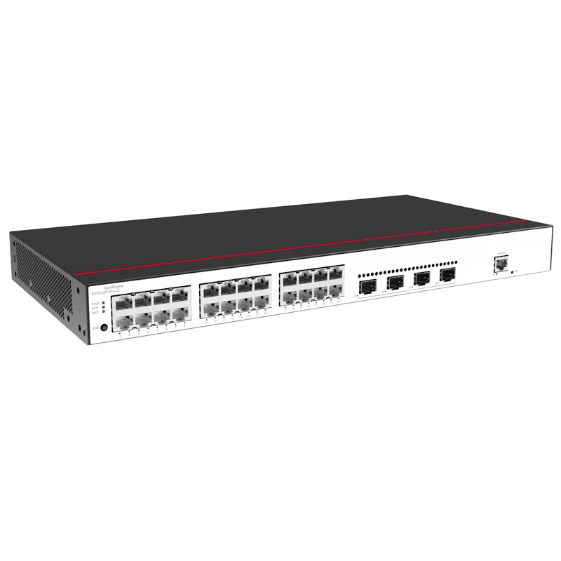 CloudEngine S5735-L24T4S-A-V2 98012004 24*10/100/1000BASE-T Ports, 4*GE Ports 24 Port SFP Enterprise Ethernet Network Switch 0