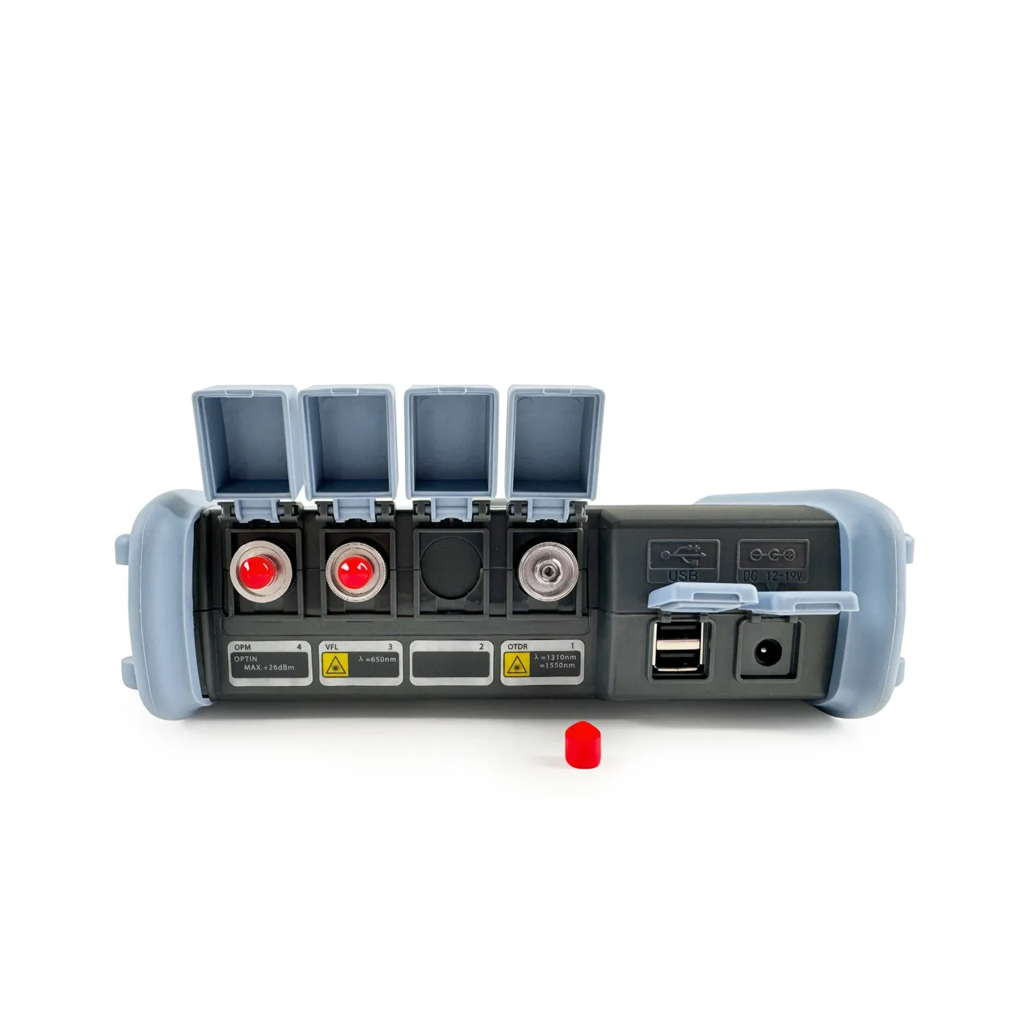 Novker NK6800 Fiber Optic Tester OTDR with Opm VFL 7 Inch Color Screen SingleMode Automati