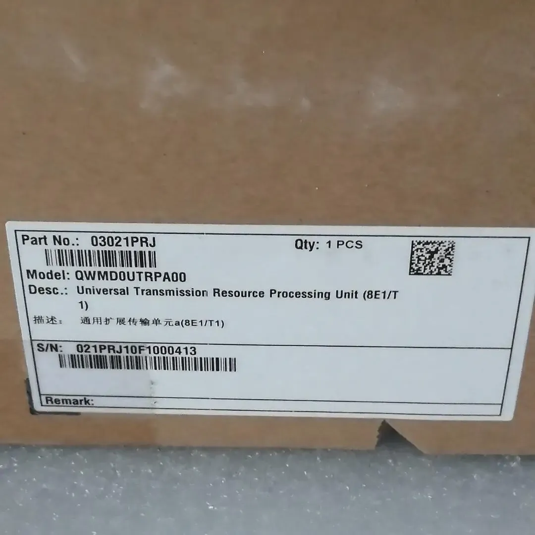 QWMD0UTRPA00 03021PRJ Universal Transmission Resource Processing Unit (8E1/T1) UTRPA