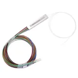 PLC 1x16 Mini Steel Tube Fiber Optic Splitter - 0.9mm 1m Pigtail Type Without Connectors, 