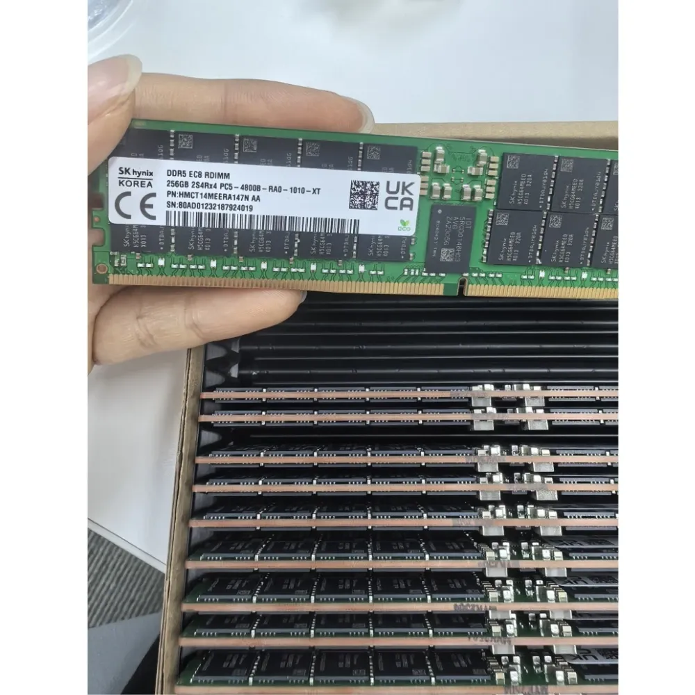 Brand New Best Selling Hynix 256GB DDR5 PC5-4800B Memory Module HMCT14MEERA147N for Server