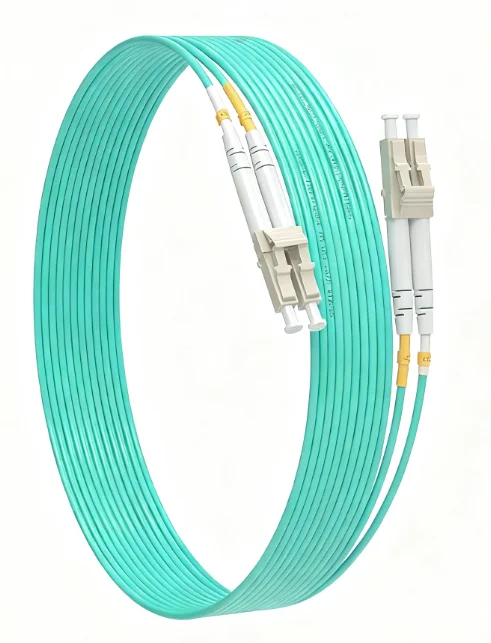 Telecom-Grade 10G LC-LC Duplex OM3 Multimode Fiber Optic Patch Cable 50/125 LSZH High-Spee