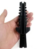 Fiber Optic Cable Tension Plastic Clamp Dead End Anchor Clamp for FTTH High Tension Wedge 