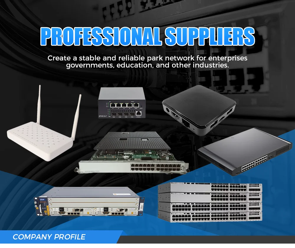 For OLT 3FE26698AA NANT-A DSLAM7302 FTTH Fiber Optic Equipment with RJ45 POE GSM Support