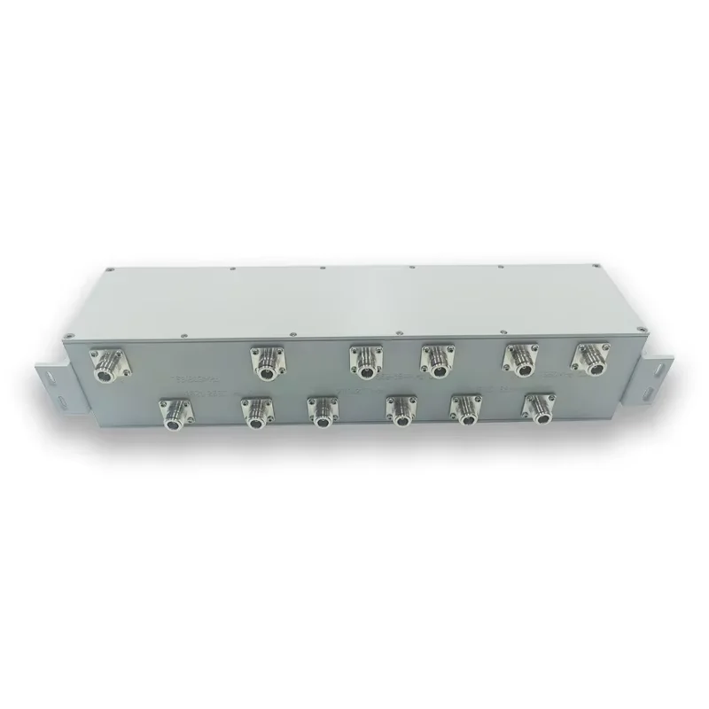 Mulitcoupler Filter 700MHz 800MHz 1800MHz 2100MHz 2600MHz 6 in 6 Out Rf Cavity Bandpass Fi