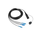 HXB11 HXB13 HXB15 Expanded Beam Junior FTTA Fiber Optic AARC Connector 2 4 6 8 Core Armore