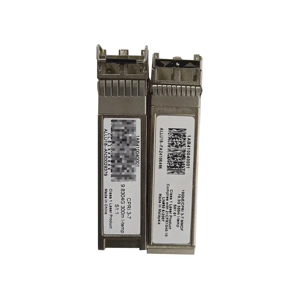 Optical Fiber Equipment Al Catel  1AB410040001 Compatible CPRI 3 7 9.8304G 300m I Temp SFP Module-boxintelecom