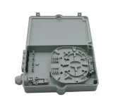 IP67 FTTH 4 Port Fiber Optic Termination Box with 1*4 PLC Splitter, Outdoor ABS Waterproof