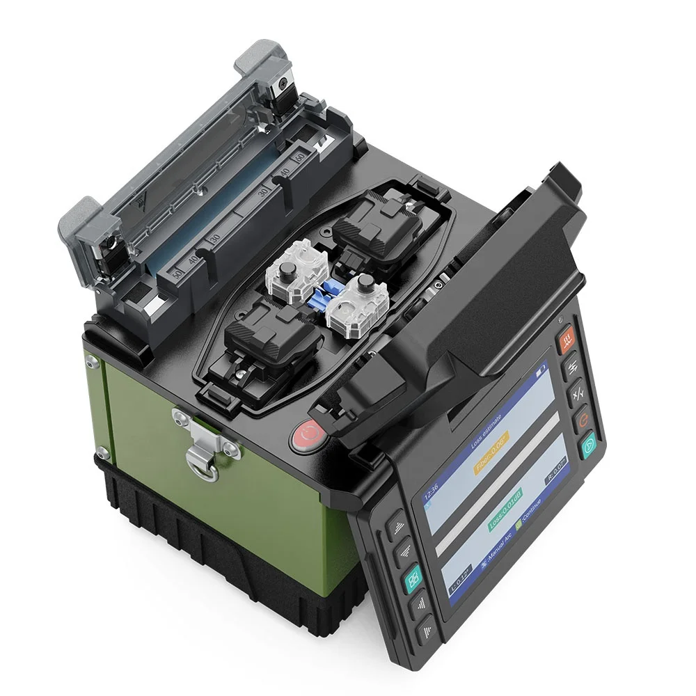 Fusion Splicer Machine EX39 Fusion Machine FTTH Optical Fiber Optic Equipment Cable Patch 