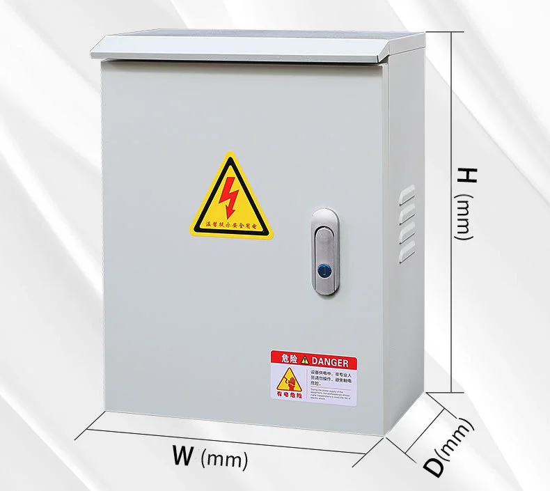 Factory Custom IP55 Enclosures 2.0mm Thick Stainless Steel and Aluminum Waterproof Distribution Box Made of Cold-Rolled Steel-boxintelecom