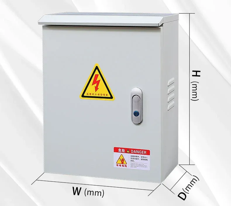 Factory Custom IP55 Enclosures 2.0mm Thick Stainless Steel and Aluminum Waterproof Distribution Box Made of Cold-Rolled Steel-boxintelecom