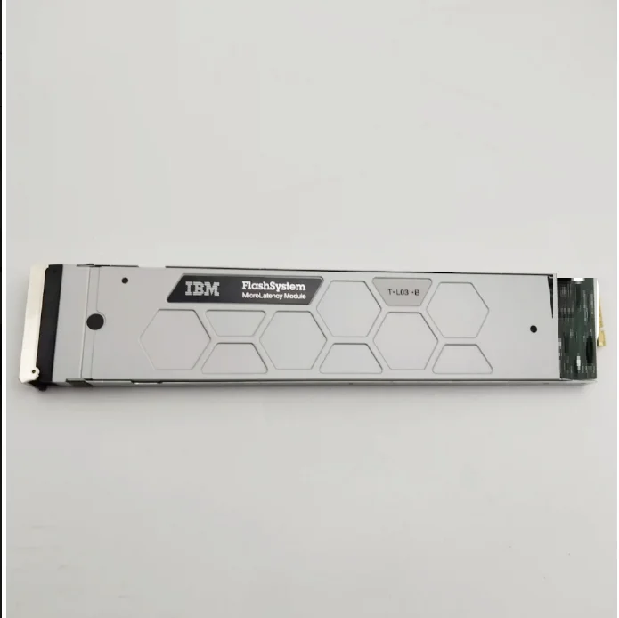 01EK163 FC AF3L 7.68TB NVMe Flash Module for FlashSystem 9100/9200/9500 with 01EK169 Tray