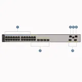 HW AC6605-26-PWR 02357917 Including AC6605-26-PWR,Resource License 64AP WLAN Access Contro