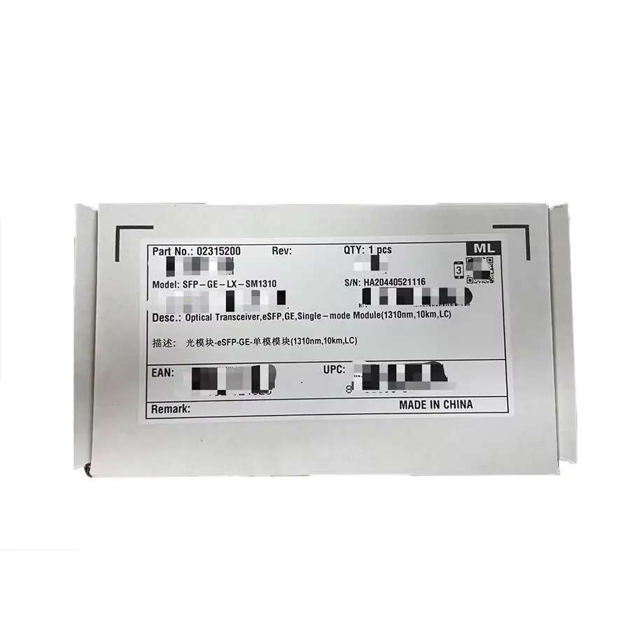 In Stock Original Single-mode Module Optical Transceiver 02315200 SFP-GE-LX-SM1310-boxintelecom