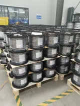GJYXCH Outdoor Optical Fiber Steel Wire Optic Drop Cable FTTH 1/2/4core G657A1-Telecom Pow