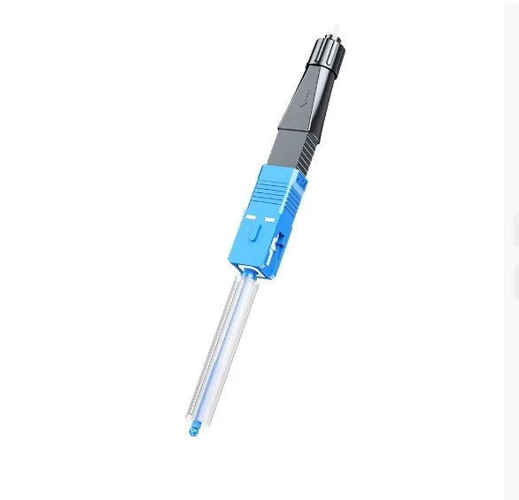 Telecom-Grade SC/FC/LC Fiber Optic Fast Connector Cold Splice Embedded Quick Connector for