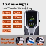 G7 OPM Fiber Optic Equipment 9 Wavelengths with Network+LED Optical Power Meter Optical Po