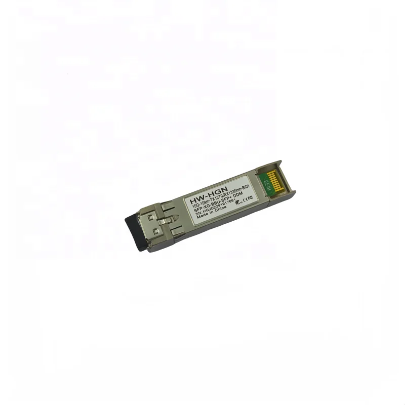 10G SFP+ Transceiver TX1270RX1330nm 10km Single-mode LC DDM Optical Fiber Equipment LC Interface-boxintelecom