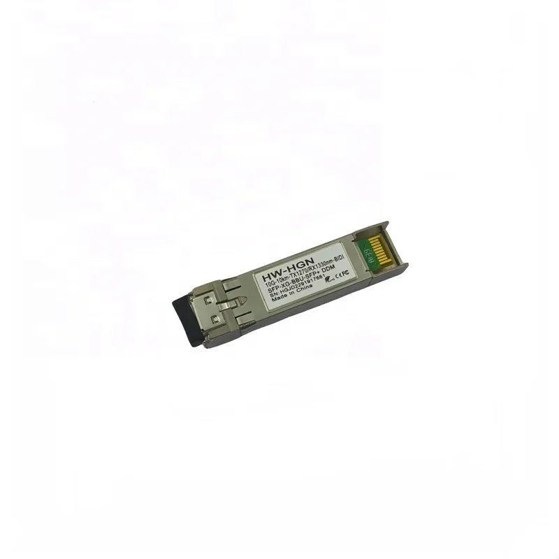 10G SFP+ Transceiver TX1270RX1330nm 10km Single-mode LC DDM Optical Fiber Equipment LC Interface-boxintelecom