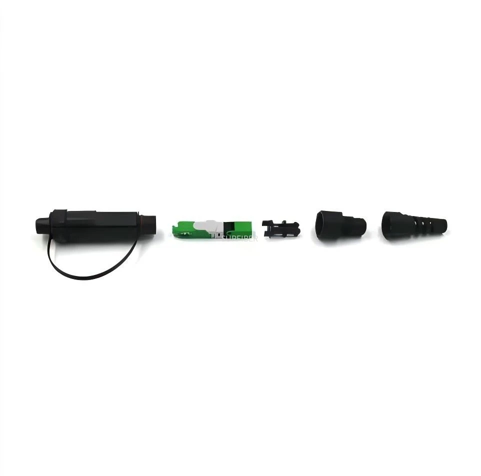 Systems FTTH Mini Fast Waterproof Field Assembly High Quality SC/APC Fiber Optic Connector Kit Equipment 1 Port 3 Year Warranty-boxintelecom