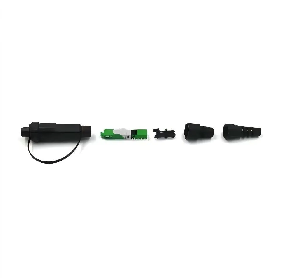Systems FTTH Mini Fast Waterproof Field Assembly High Quality SC/APC Fiber Optic Connector Kit Equipment 1 Port 3 Year Warranty-boxintelecom