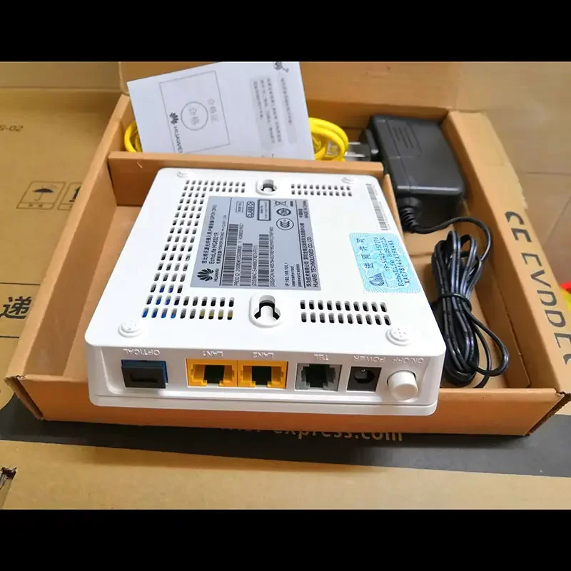 ZTE HG8321R GPON EPON ONU 1GE+1FE+1TEL Fiber Optic Network With English Version HG8120C Hg8321-boxintelecom