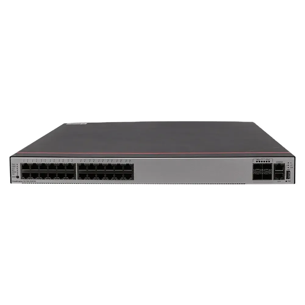 CloudEngine S5331-H24T4XC 02352QPP S5331-H Series Switch 24 10/100/1000Base-T Ethernet Ports,4 10GE SFP+ Ports for h w-boxintelecom