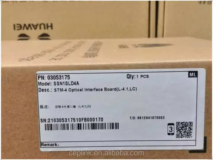 STM-4 Optical Board for Osn1500B OSN2500 OSN3500 Transmitter SSN1SLQ4A SSN1SLD4A Fiber Optic Equipment 9