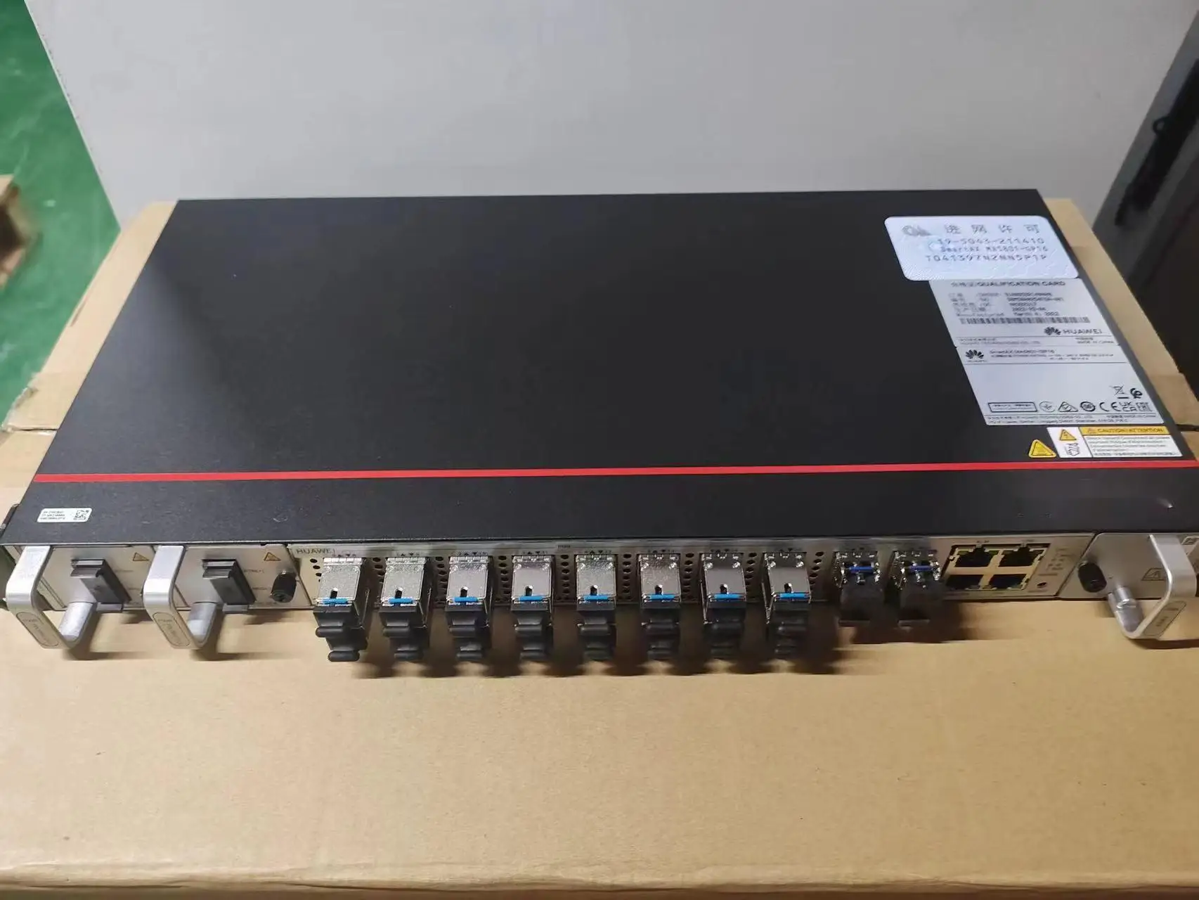 Best supply OLT Smart AX MA5801-GP16 low-density box-shaped OLT-boxintelecom