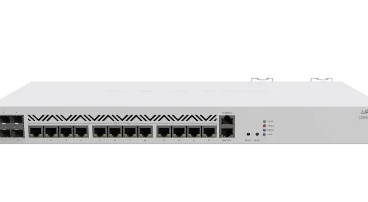 CCR2116-12G-4S+ 16 Core CUP, 10G Networking Meets the Unparalleled ROS Router