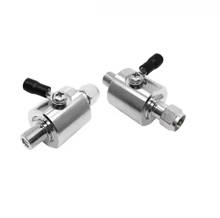 TV Antenna Lightning Protector DC-3GHz Coaxial RF Surge  Thunder Arrester RF Connector F T