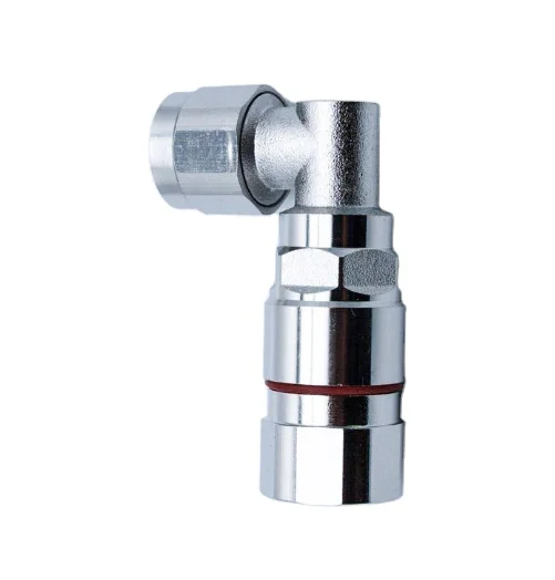 RF Connector N Male Plug Right Angle R/A Connector for 1/2"  Flexible Feeder Cable