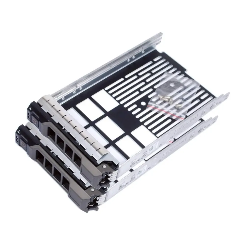 Used 3.5 SSD X968D Powervault Server Hard Drive Caddy Tray for Dell Poweredge R710