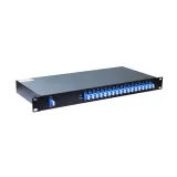 ZG TECH 1U 96-Core Optical Fiber Terminal Box G657A1 Fiber 1310/1550nm Wavelength ABS Mate