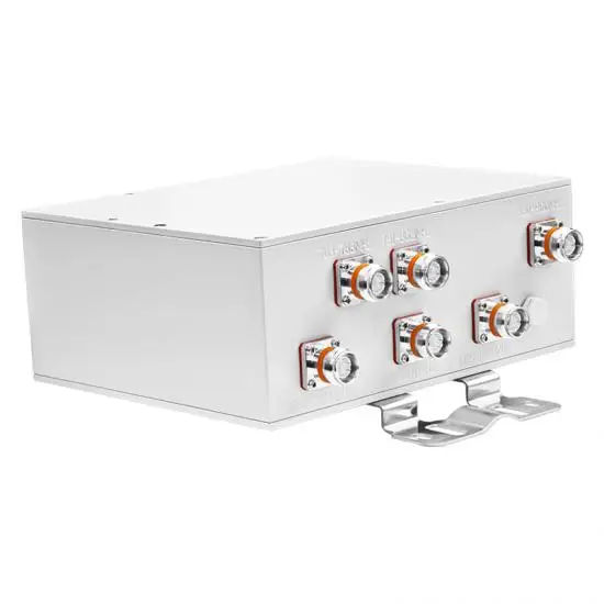 Outdoor 703 2690 MHz Hexagon Band Combiner Low PIM 153 DBc for Multi-Band Communication Sy