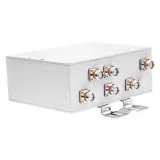 Outdoor 703 2690 MHz Hexagon Band Combiner Low PIM 153 DBc for Multi-Band Communication Sy