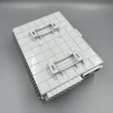 Waterproof IP68 8 Fiber Optic Termination Box Distribution Box Black White ftth  16 24 Por