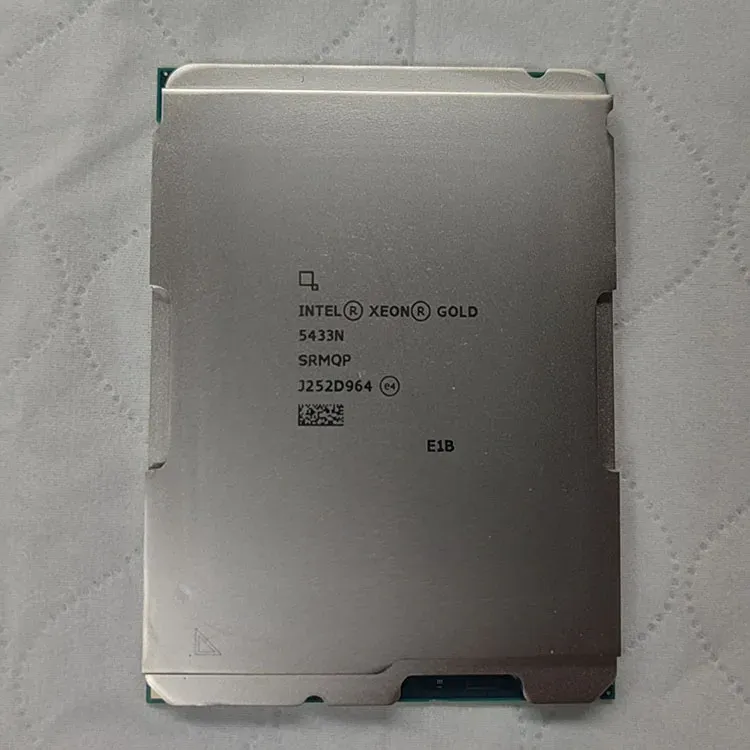 Intel Xeon Gold 5433N SRMQP 20 Core 40 Threads 2.3GHz LGA4677 Processor-boxintelecom
