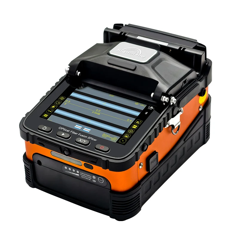 Signal Fire Six Motor  FTTH Ai5 Electromechanical Core to Core Alignment Fiberai-5pro  Fusion Splicer Welding Machine signal-boxintelecom