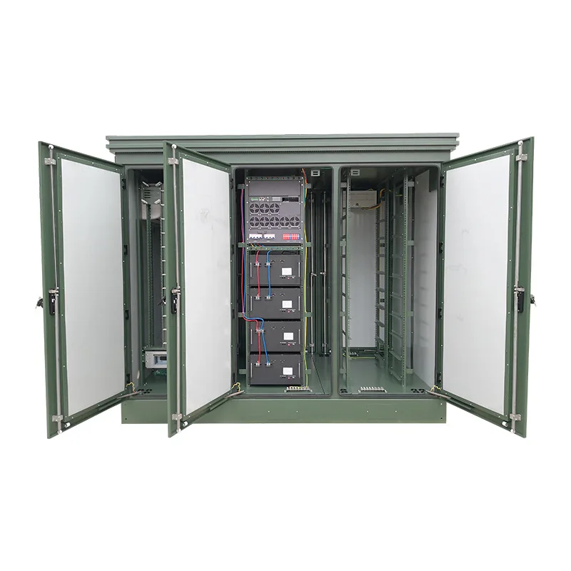 Industrial Outdoor Integrated Electronic Instrument Cover Stainless Steel Wood Grain Finish IP55 Galvanized Steel for 5G-boxintelecom